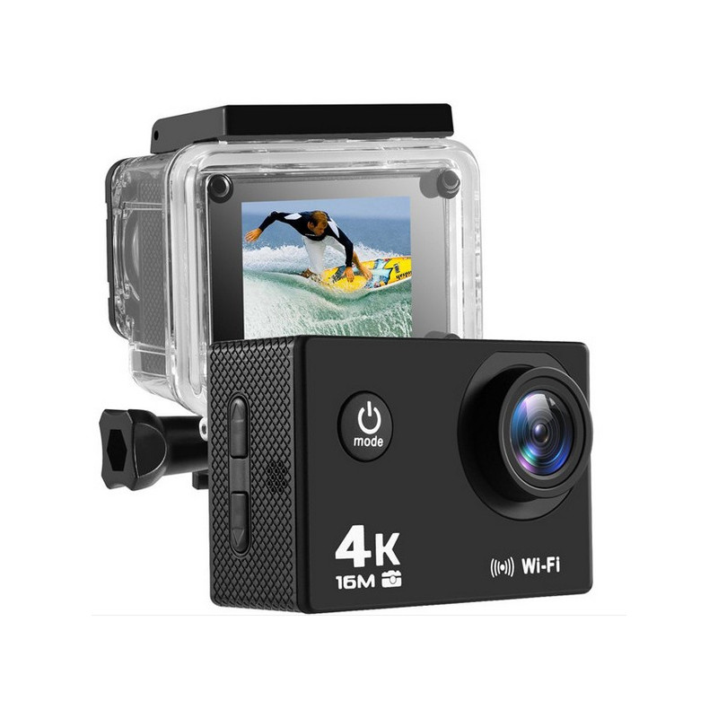 Caméra d'action 4K Krystal 3.0 avec carte mémoire 32GB