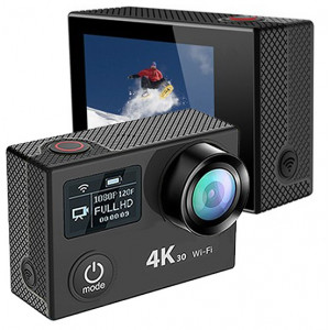 Caméra d'action 4K Krystal 4.0 avec carte mémoire 32GB