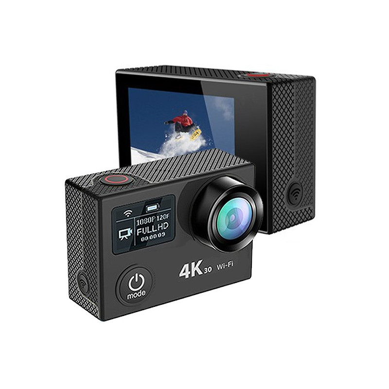 Caméra d'action 4K Krystal 4.0 avec carte mémoire 32GB