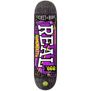 Skateboard Real Ramondetta ticket to ride 8.06