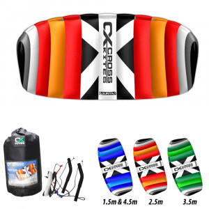 Aile CrossKites Quattro 2018 sur poignées