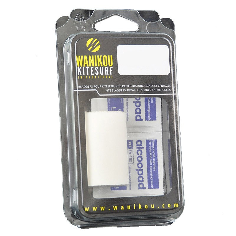 Kit dacron blanc autocollant pour réparation kite
