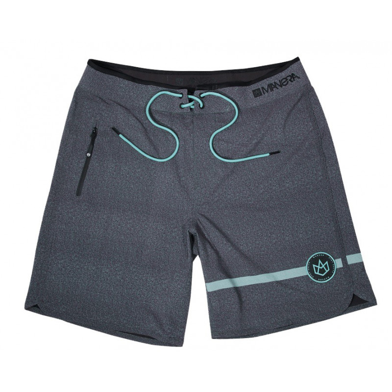 Boardshort Manera Haapiti Black - Wasabi