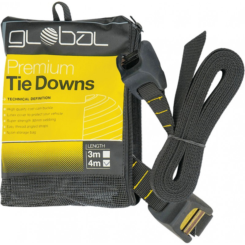 Sangle de toit Global Premium Tie Downs 4 m
