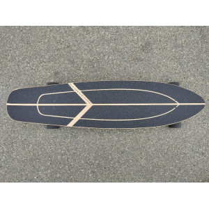 Long Skate complet Korvenn Classic Wood serie 40 2023