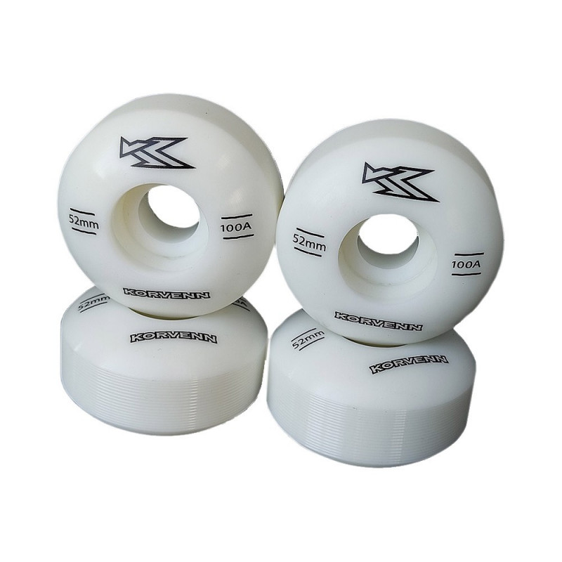 Set de 4 roues de skateboard Korvenn 52mm 100A