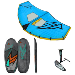 Pack wingfoil Korvenn sup glider gris stealth