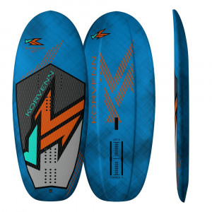 Planche de wing et stand up foil Korvenn Sup Glider carbone bleue