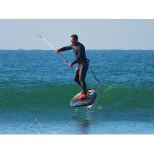 Planche de wing surf et paddle foil Korvenn en Bamboo Gris