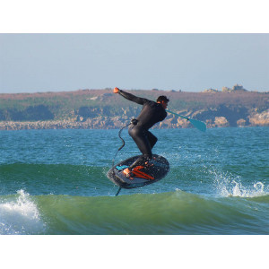 Planche de wing surf et paddle foil Korvenn en Bamboo Gris