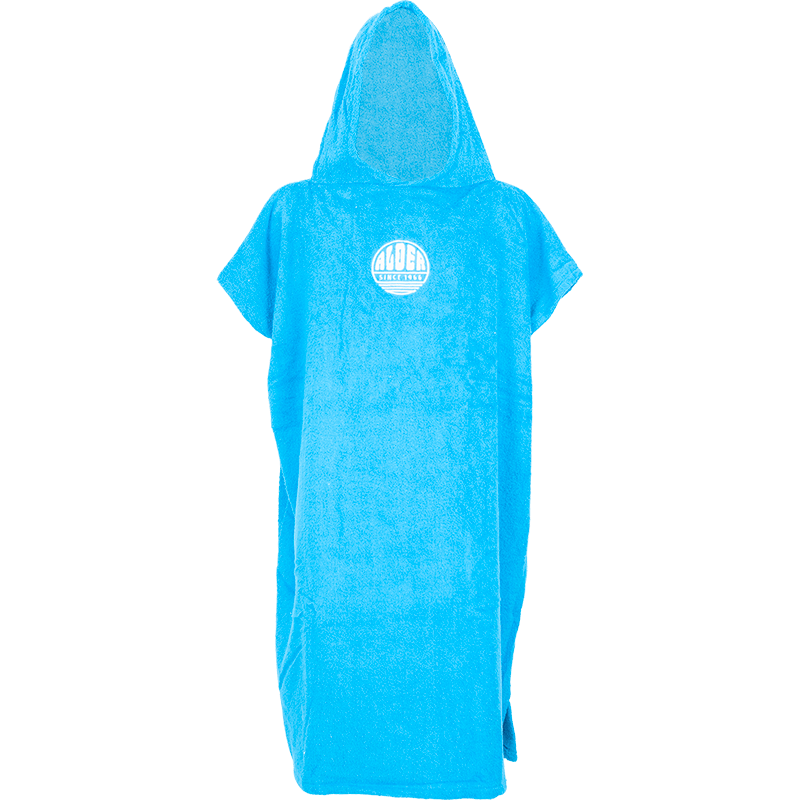 Poncho Alder Adulte Terry Blue