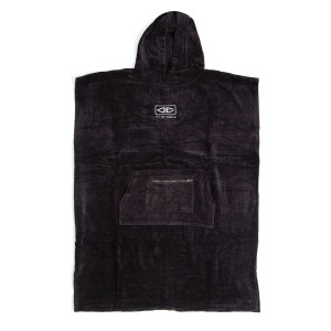 Poncho Ocean & Earth daybreak hooded noir