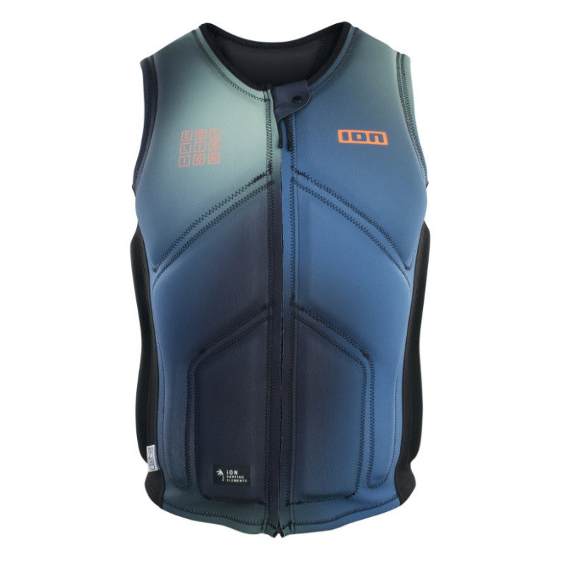 Gilet impact vest Ion Collision Core Front Zip Blue Gradient