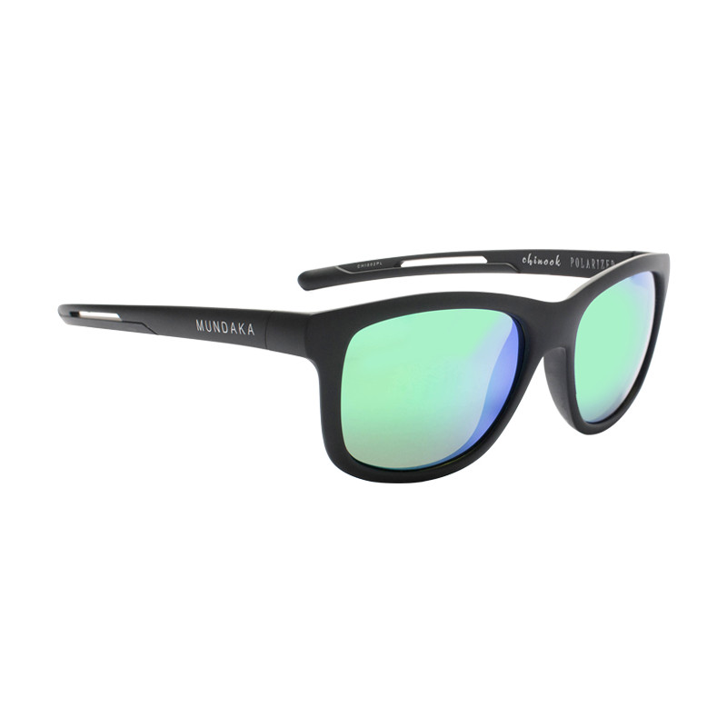 Lunette Mundaka Optic CHINOOK Matte Black / Vert