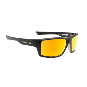 Lunette Mundaka Optic FOIL Noir/Orange