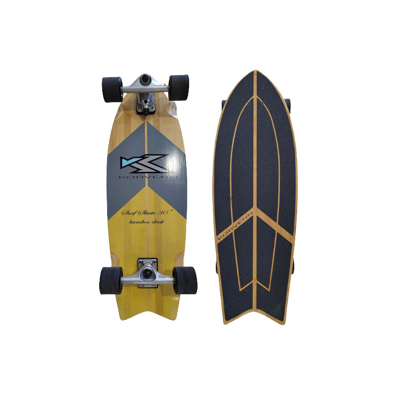 Surf Skate complet Korvenn bamboo serie 30