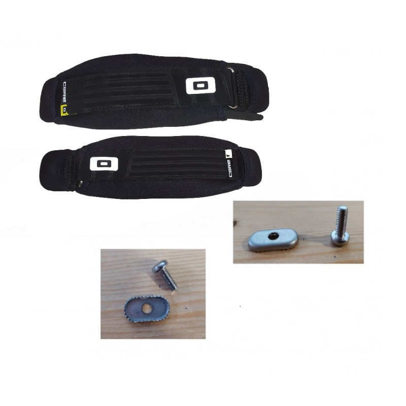 Straps Core pour planche de surf ou Foilboard X 3