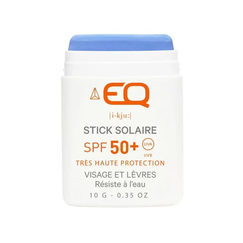 Stick solaire EQ Evoa Visage Bleu SPF 50+