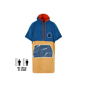 Poncho Wave Hawaii flow en bambou