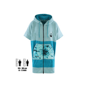 Poncho Wave Hawaii à fermeture éclair Flyh