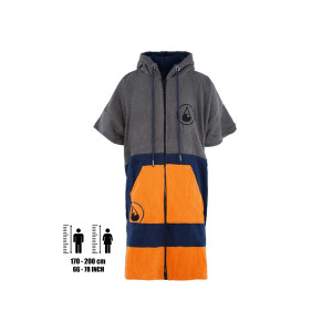 Poncho Wave Hawaii à fermeture éclair Shany