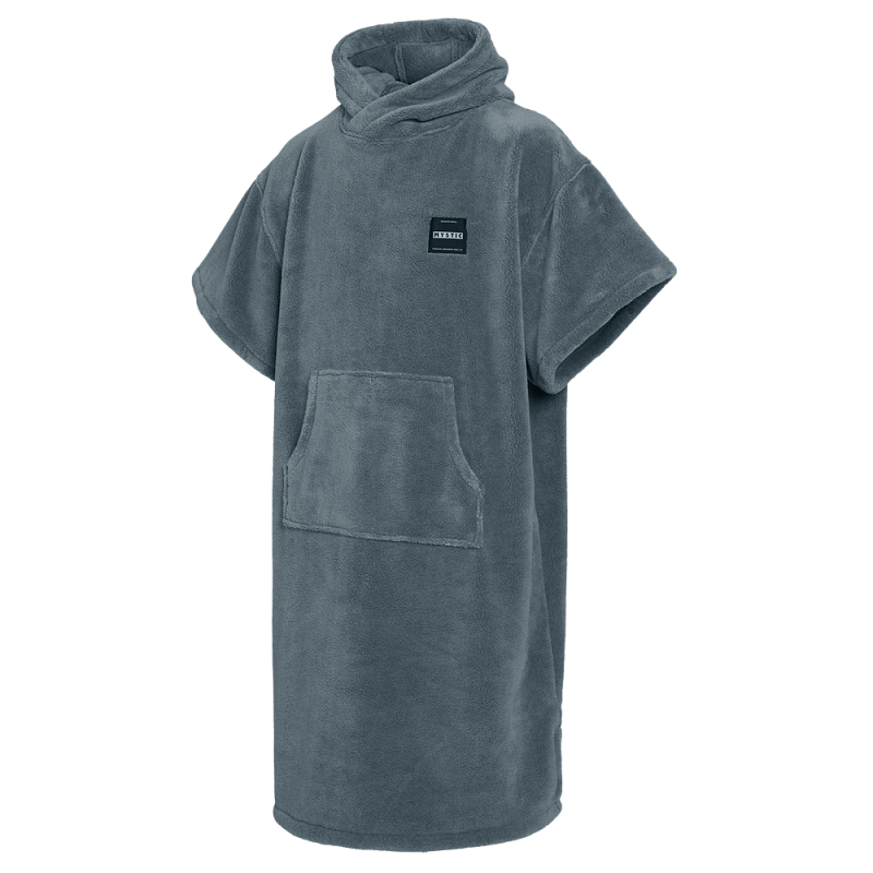 Poncho Mystic Teddy Tidal Blue