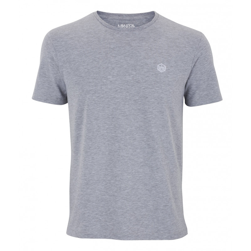 tee-shirt Manera Lavanono manches courtes Gris