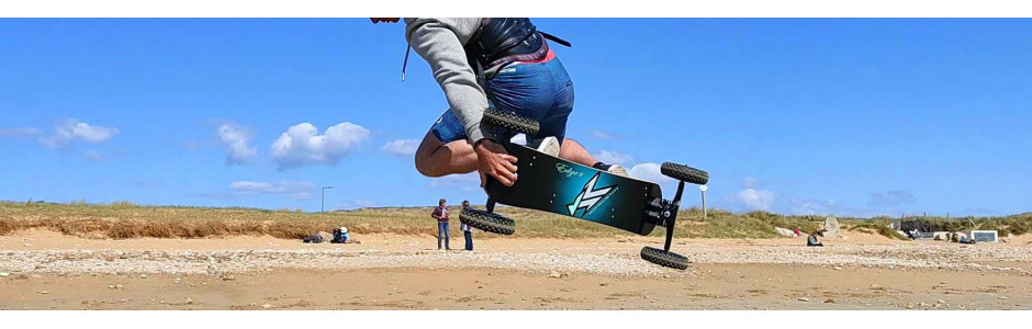 Mountainboards, planches pour traction terrestre