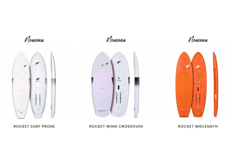 F-one ROCKET surf Prone,  Wing Crossover ou Midlength